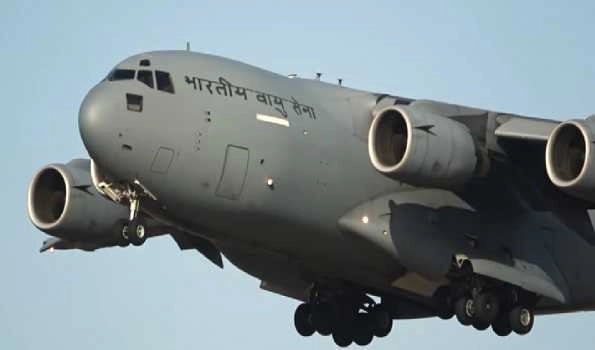 IAF aircraft evacuates Indian Embassy staff from Kabul