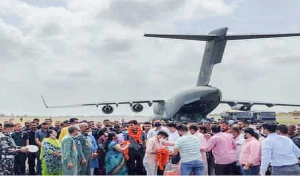 IAF plane takes off from Kabul with around 90 Indians, more evacuations planned