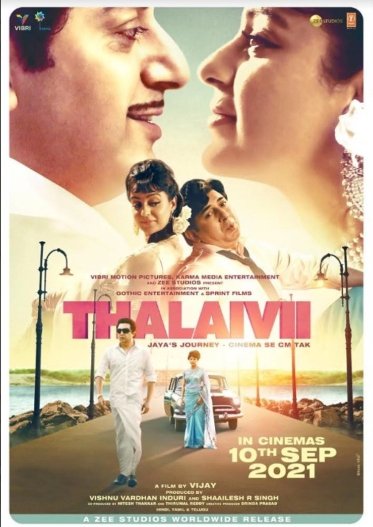 Bringing Jayalalithaa's life to the big screen, Kangana Ranaut starrer Thalaivii to release on THIS date