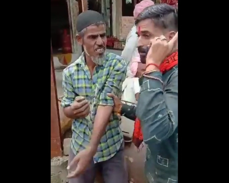 Watch: Muslim man forced to chant ‘Jai Shri Ram’ in MP’s Ujjain