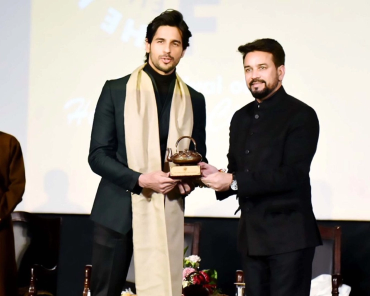 Sidharth Malhotra and Shershaah team felicitated at inaugural edition of Himalayan Film Festival