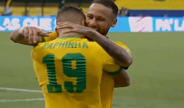 FIFA World Cup qualifiers: Raphinha, Neymar lead Brazil to 4-1 win over Uruguay