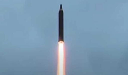 North Korea test fires ballistic missile off east coast