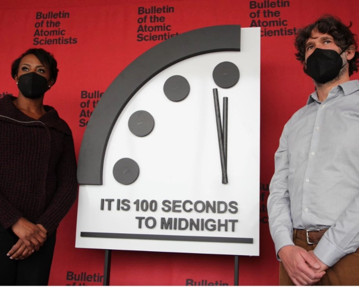 Doomsday clock stays at 100 seconds to midnight: What does it signify?