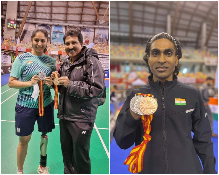Para-shuttlers clinch 21 medals in Spain