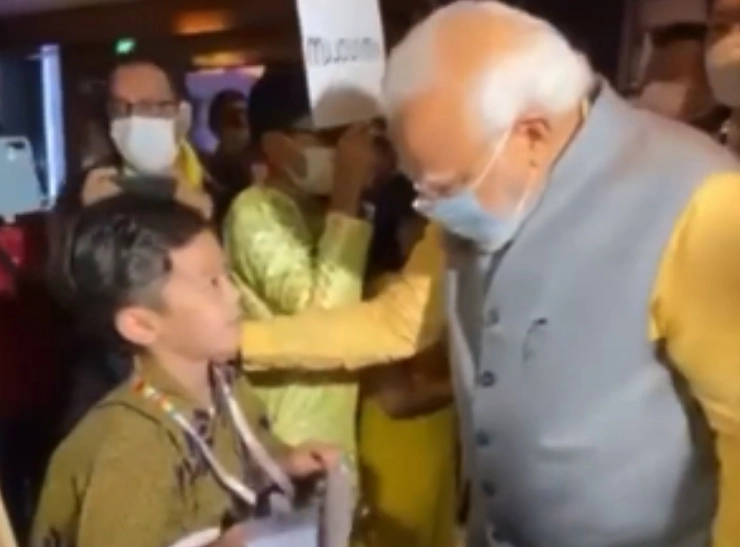 ‘Waah... Kahan se seekha?’: PM Modi impressed as Japanese kid speaks in Hindi in Tokyo