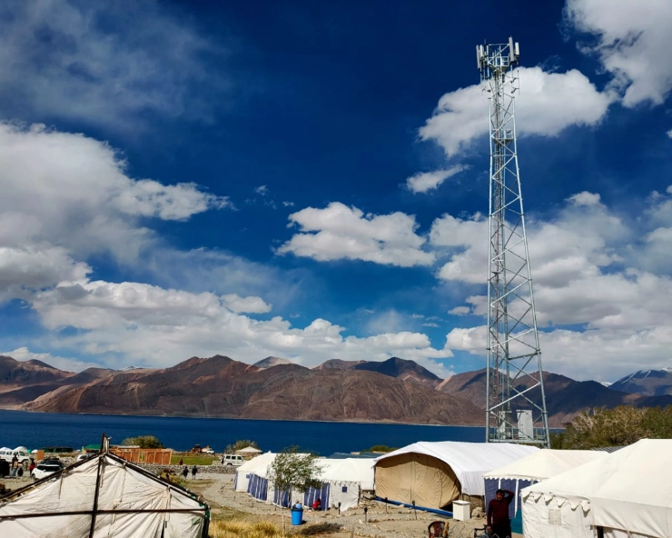 In a first, Jio brings in 4G mobile connectivity to Pangong Lake in Ladakh