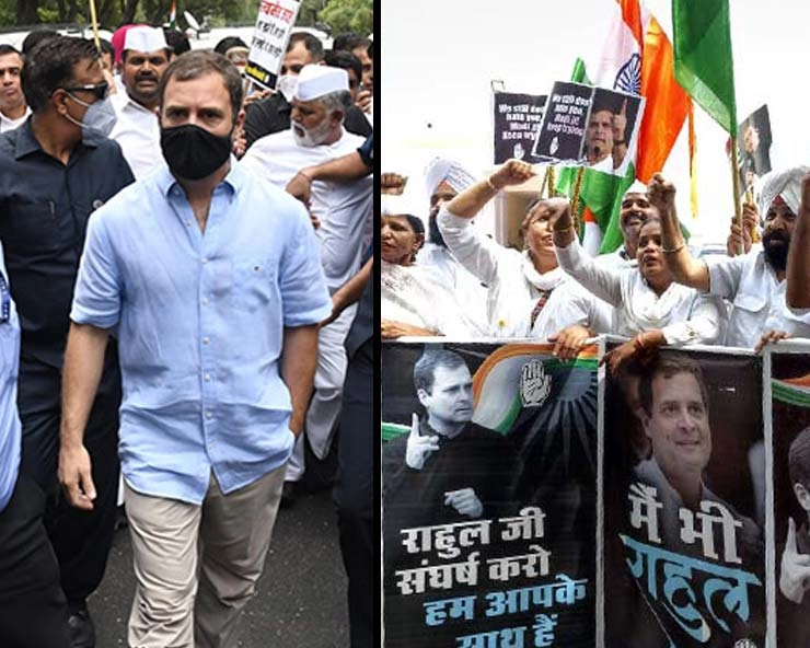 National Herald case: Rahul Gandhi questioned by ED, Congress leaders detained for protesting
