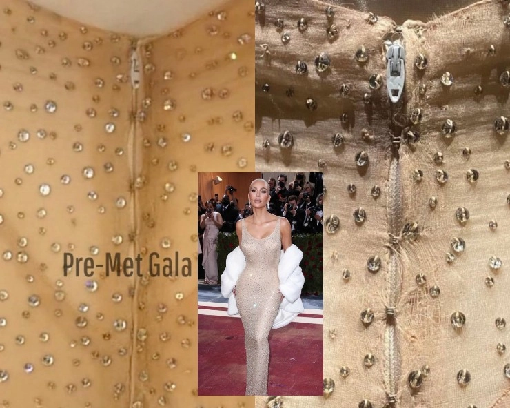 Kim Kardashian accused of damaging iconic Marilyn Monroe dress worn at Met Gala