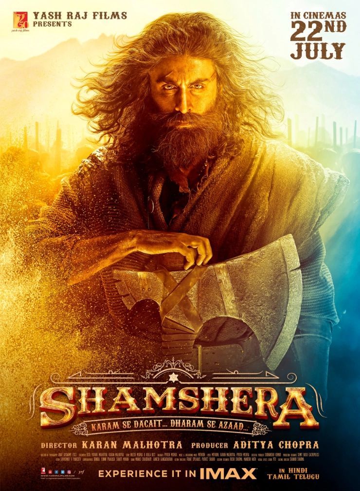 Ranbir Kapoor’s action spectacle ‘Shamshera’ to release in IMAX, release date announced. Deets inside!