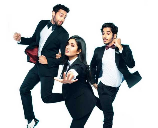 WATCH - Logo of Katrina Kaif, Siddhant Chaturvedi & Ishaan Khattar-starrer horror comedy 'Phone Bhoot' OUT