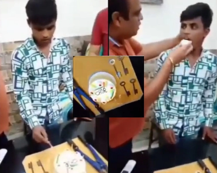 “Happens only in India”: Delhi residents celebrate thief's birthday with cake before handing over to police – WATCH viral VIDEO