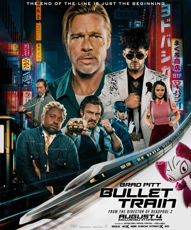 Brad Pitt's 'Bullet Train' arrives a day earlier in Indian cinemas. Deets inside!