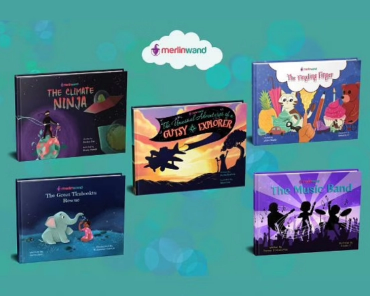 Merlinwand revamps the art of storytelling: Offers customised storybooks for children where they can be the Hero of the story and decide its progress