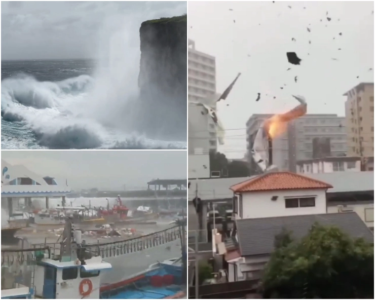 South Korea: Typhoon Hinnamnor forces flight cancellations, school closures, evacuations (VIDEOS)