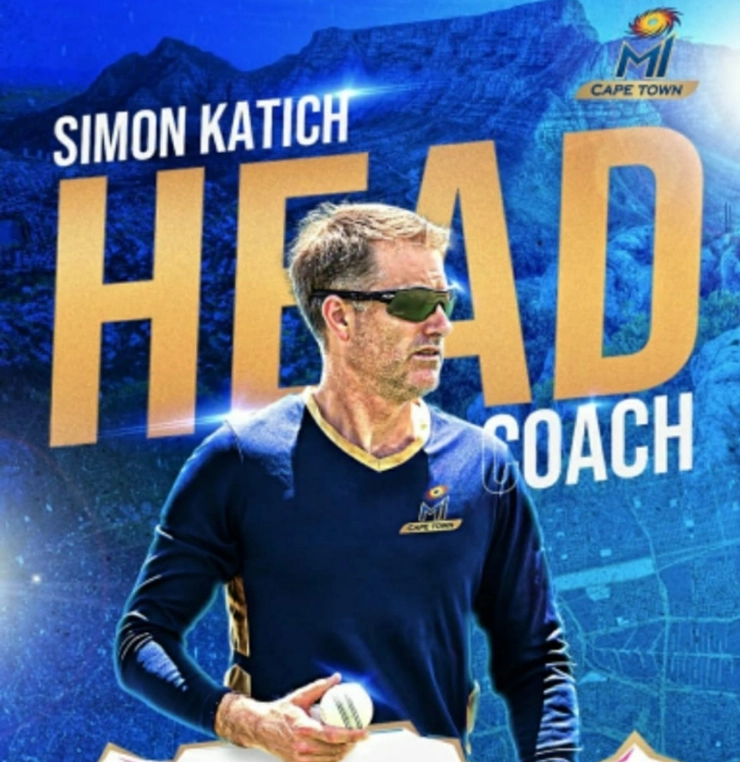 SA20 League: MI Cape Town announces coaching team, Simon Katich appointed as head coach