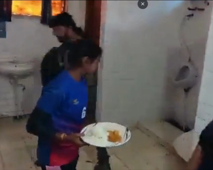 SHAMEFUL! Kabaddi players served food in toilet in UP’s Saharanpur; sports officer suspended (VIDEO)