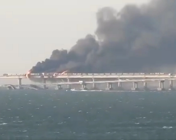 Russia-Ukraine updates: Putin increases security after Crimea bridge blast