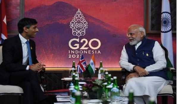 PM Modi talks trade, mobility, defence with UK PM Sunak