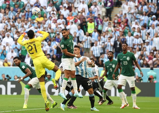 Saudi Arabia stuns Argentina with a 2-1 victory in FIFA World Cup