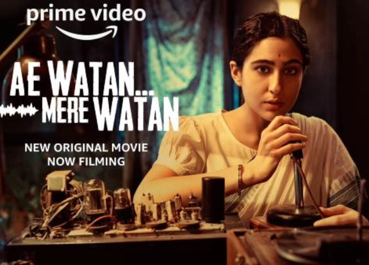 Ahead of Republic Day, Prime Video unveils first look video of Sara Ali Khan’s ‘Ae Watan Mere Watan’ - WATCH