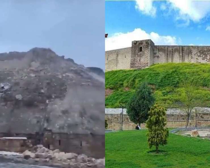 VIDEO: 2,200 years old Gaziantep castle destroyed by earthquake in Turkey