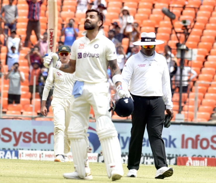 IND vs AUS, 4th Test: Virat Kohli's 28th Test ton put India in charge, Australia trail by 88