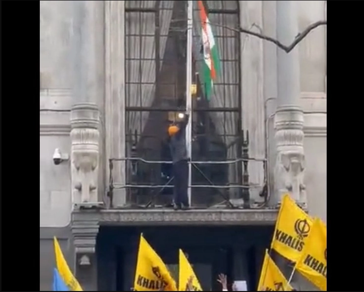 India summons senior-most UK diplomat after Khalistani supporters remove Indian flag from London High Commission