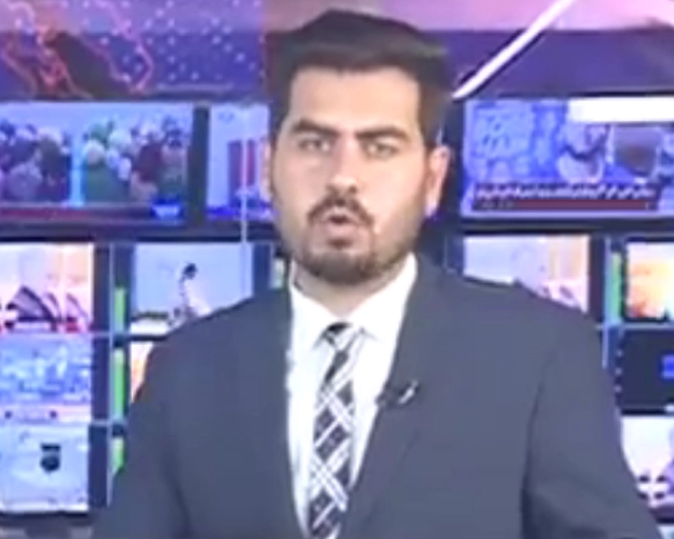 VIDEO: TV anchor keeps calm, continues to deliver news despite earthquake in Pakistan