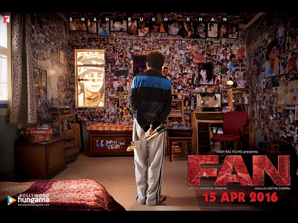 શાહરૂખની ફિલ્મ 'ફૈન'નુ પોસ્ટર રજુ થયુ
