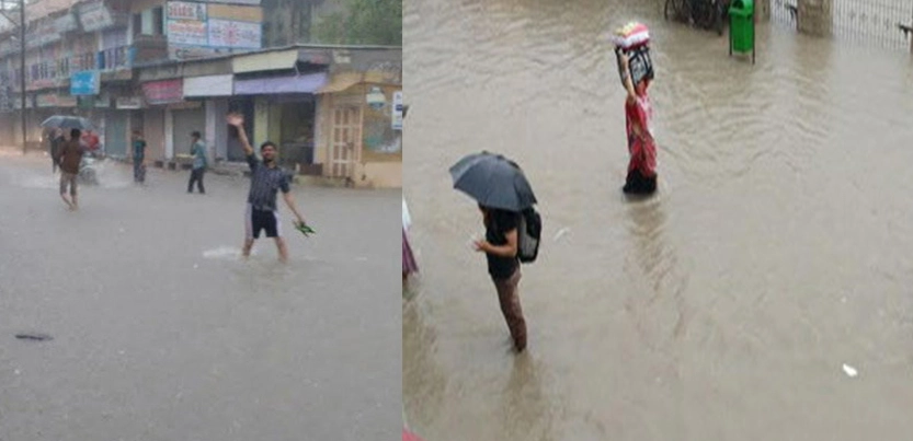 અમદાવાદમાં ત્રણ દિવસથી સતત વરસાદ ,ગુજરાતમાં ભારે વરસાદની આગાહી
