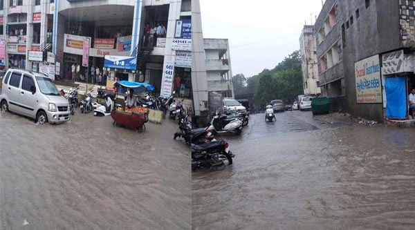 સમગ્ર ગુજરાતમાં મુશળધાર વરસાદ, ખેલૈયાઓની સાથે ખેડૂતોની મજા બગડી