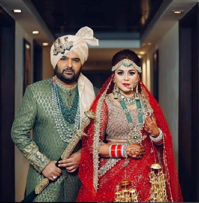 Kapil Sharma Wedding: સામે આવી કપિલ શર્માના લગ્નની First Photo, જુઓ આ કપલનો રોયલ અંદાજ