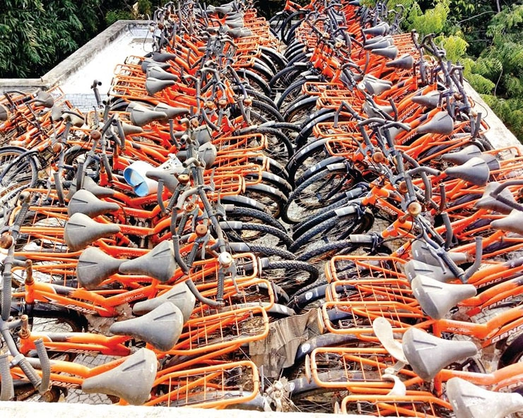 ગાંધીનગરમાં કન્યા કેળવણી માટે લવાયેલી 120 સાઇકલો ચાર વર્ષથી ધુળ ખાય છે