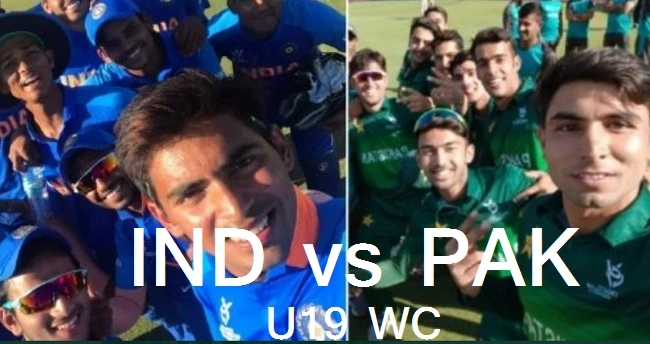 India U19 vs Pakistan U19 Live Score - ભારતે પાકિસ્તાનને 172માં કર્યુ ઓલઆઉટ, ભારતને જીતવા માટે 173નુ લક્ષ્ય