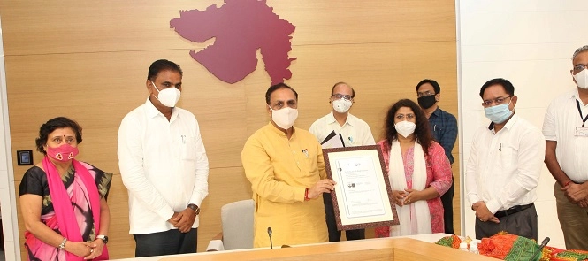 અંબાજી મંદિર ISO 9001:2015 સર્ટિફિકેટ મેળવનારું ગુજરાતનું પ્રથમ યાત્રાધામ બન્યું