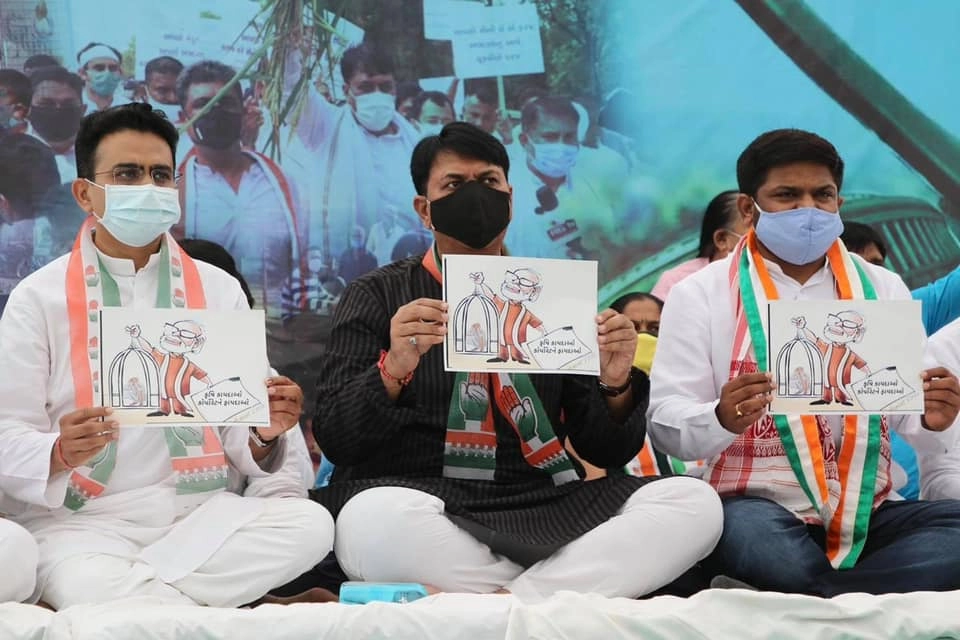 Farmers Protest: ખેડૂત આંદોલનના સમર્થનમાં ગુજરાત કોંગ્રેસ આઠ ડિસેમ્બરે કરશે ચક્કાજામ
