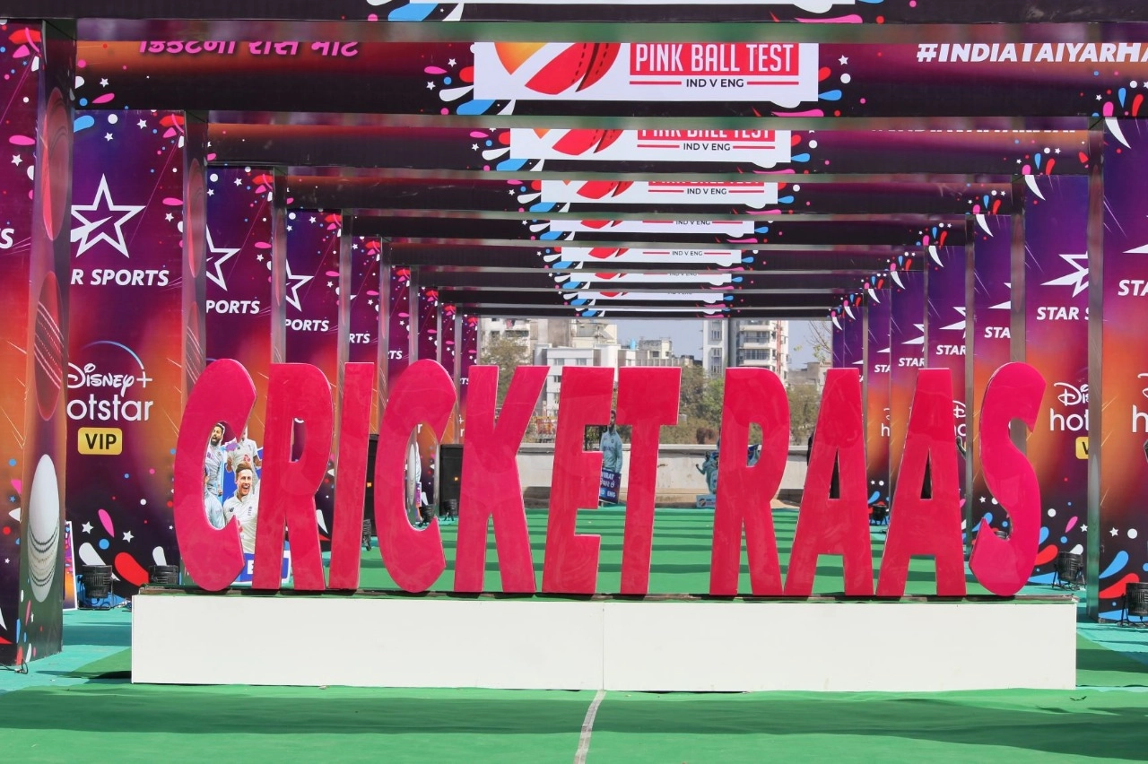 મોટેરા સ્ટેડિયમ ખાતે ભારત- ઈંગ્લેન્ડ ક્રિકેટ સિરીઝ પહેલાં અમદાવાદીઓ માટે ‘ક્રિકેટ રાસ’