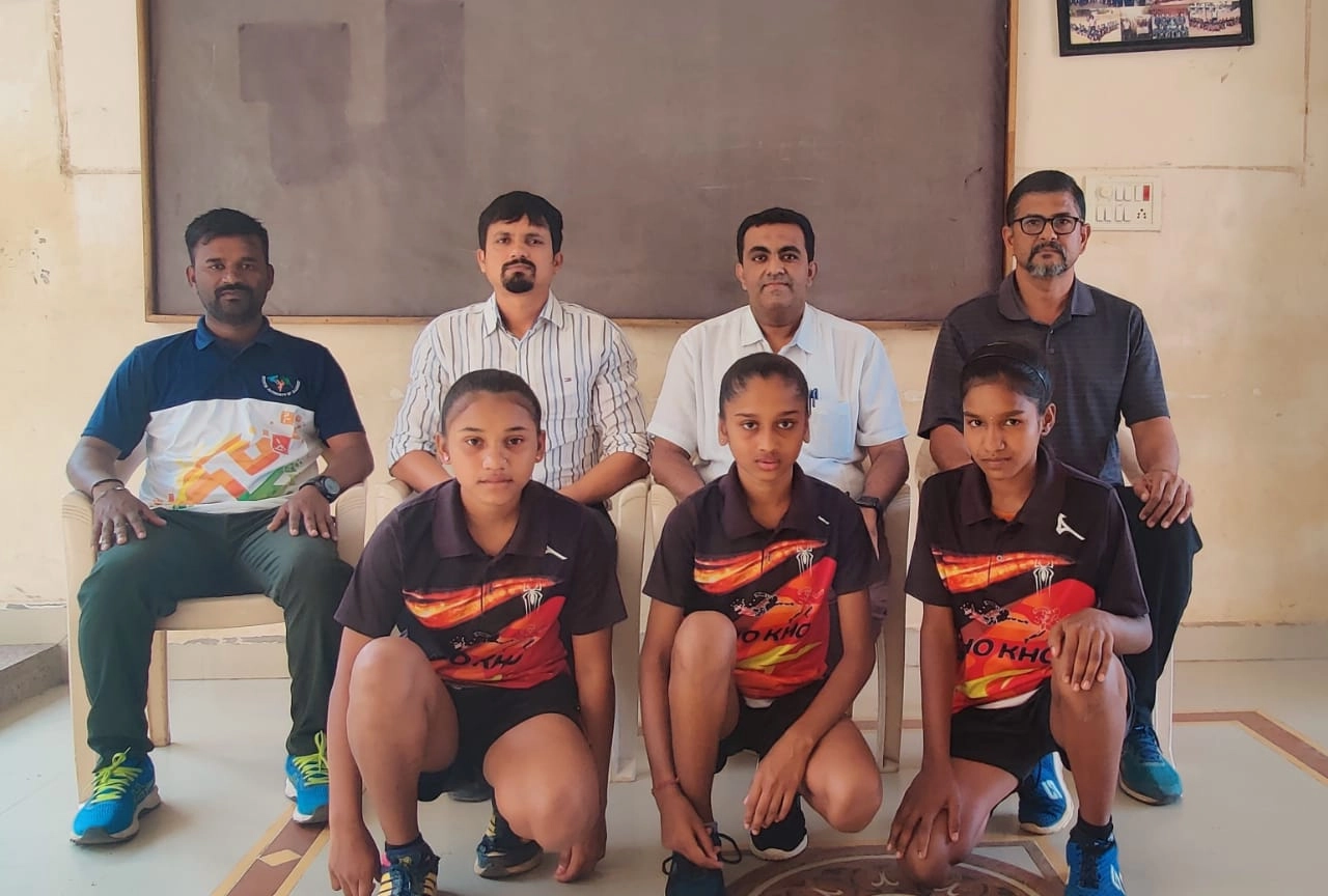 ૩ ખેલાડીઓ નેશનલ સબ જુનિયર ખો-ખો ચેમ્પિયનશિપ માટે ગુજરાતની ટીમમાં પસંદગી પામ્યા