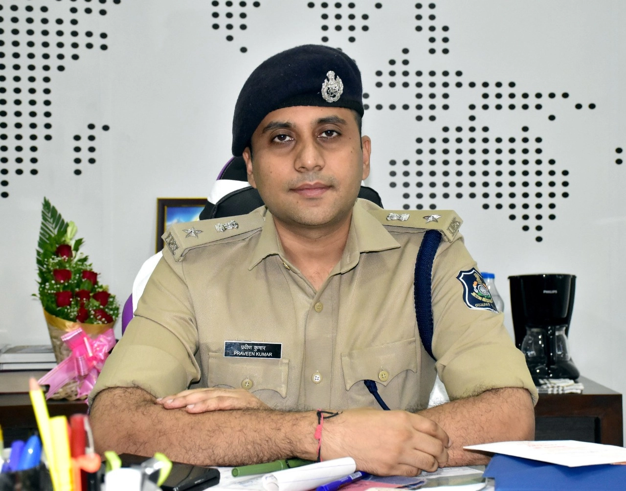 Superintendent of Police Praveen Kumar