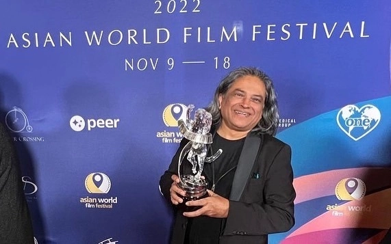 Pan Nalin's film Last Film Show won the top prize at the Asian World Film Festival in Hollywood.