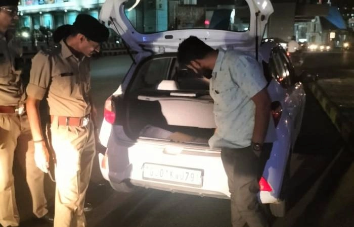 In Ahmedabad, police conducted a surprise drive on SG Highway and Sindhubhan Road, detaining 50 vehicles