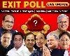 Exit poll Results 2023 Live Updates:રાજસ્થાનમાં ભાજપ અને છત્તીસગઢમાં કોંગ્રેસની જીતનું અનુમાન, મધ્યપ્રદેશમાં ફરી કાંટાની ટક્કર