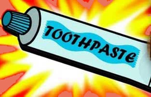 ટૂથપેસ્ટનો ઉપયોગ બ્યુટી માટે  uses of Toothpaste for Beauty
