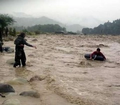 जम्मू-कश्मीर में तेज बारिश की चेतावनी