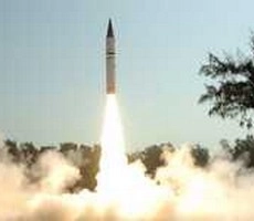 वायुसेना ने किया लंबी दूरी की मिसाइल का सफल परीक्षण - Missile testfired by airforce