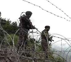 पाकिस्तान ने फिर पार की हद, 40 चौकियों पर गोलीबारी - firing on LOC