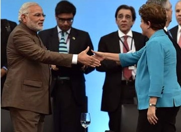 मोदी ने डिलमा रूसैफ को दी राष्ट्रपति बनने पर बधाई - Narendra Modi, Dilma Rusaf