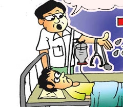 मजेदार चुटकुला : मानसिक रोगी - Doctor-Patient Hindi Jokes