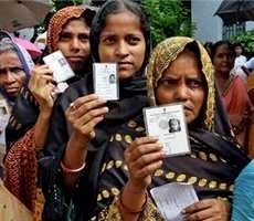 जम्मू-कश्मीर 70 और झारखंड में 62% मतदान - voting